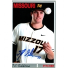 T. J. Sikkema autograph